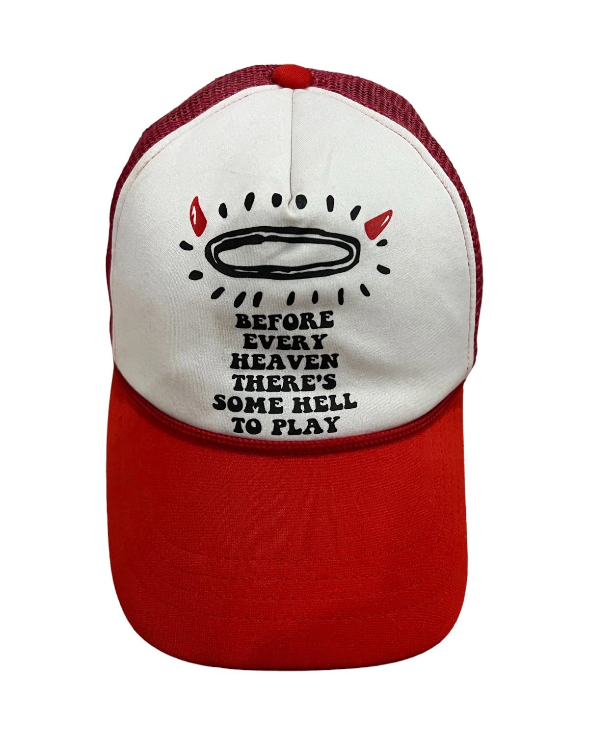 Vintage 90's Trucket hat red