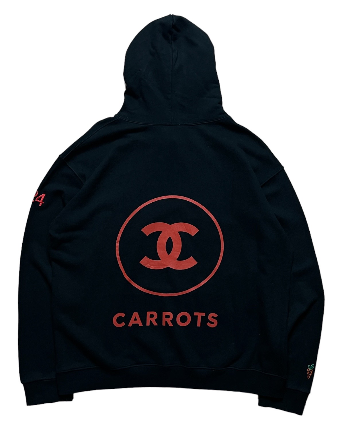 SS16 424 Fairfax USA X Anwar Carrot Channel logo hoodie